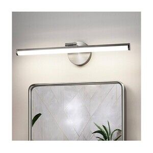 Modern Bathroom LED Light Fixture Over Mirror Vanity 22 Inch Brushed Nickel
